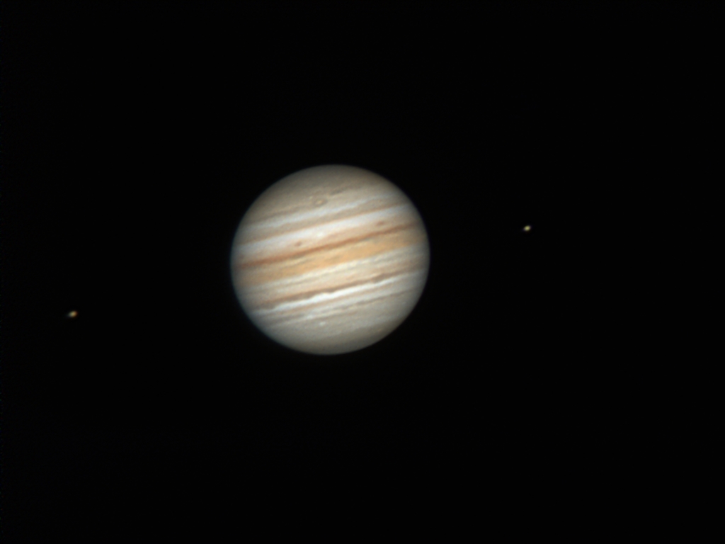 Amateur - Carsten Dosche Jupiter mit zwei seiner Monde
