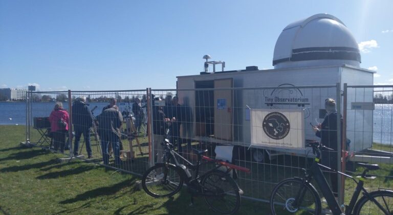 Eine sehr erfolgreiche Mission „Tiny Observatorium in Wilhelmshaven 2.0“