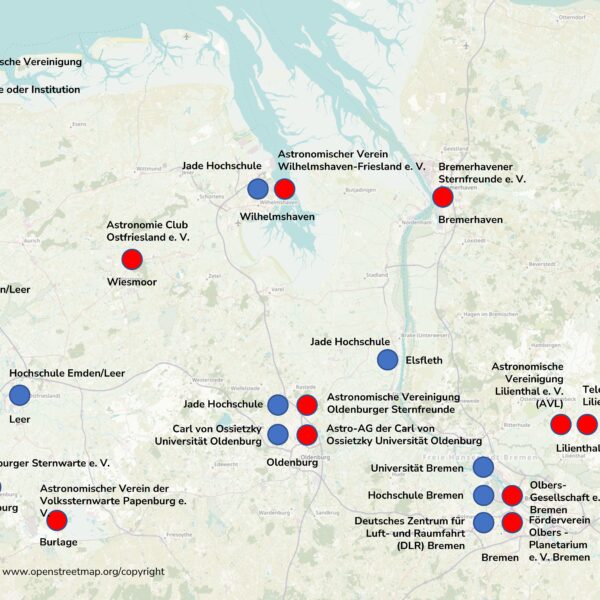 Zukunftskonzept: Weltraumwirtschaft in der maritimen Wissenschaftsstadt Wilhelmshaven und in der Region Weser-Ems