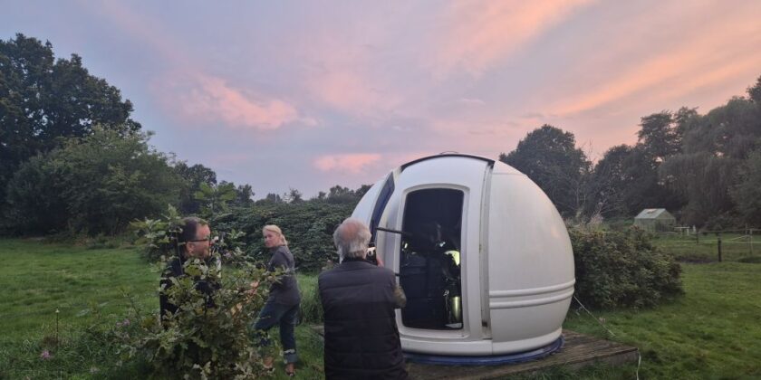 Teleskoptreffen in Burlage (Vortrag und astronomische Beobachtungen)