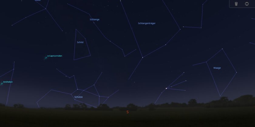 Der Sternenhimmel im Juli 2026